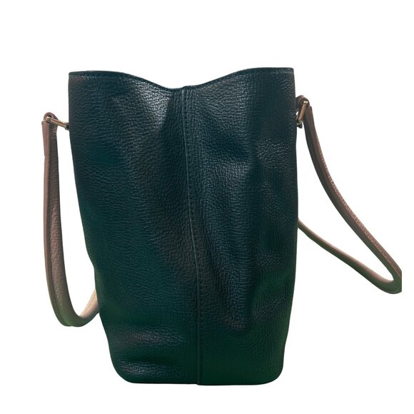 Kate Spade Henderson Street Maryanne Tote Black Leather w/ Cream Bow and Handles - Picture 4 of 11